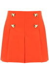 Moschino shorts with heartshaped buttons
