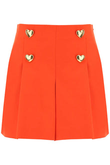  Moschino shorts with heartshaped buttons