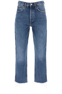  Agolde riley cropped jeans