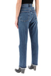 Agolde straight leg jeans from the 90's with high waist