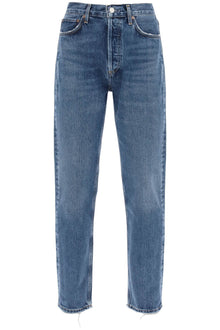  Agolde straight leg jeans from the 90's with high waist