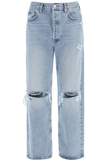  Agolde 90's destroyed jeans with distressed details
