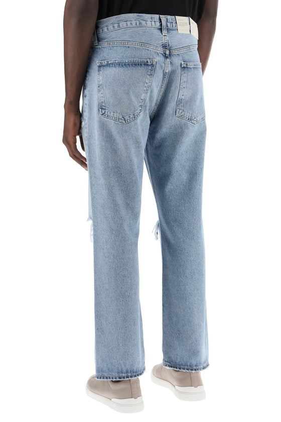 Agolde 90's destroyed jeans with distressed details