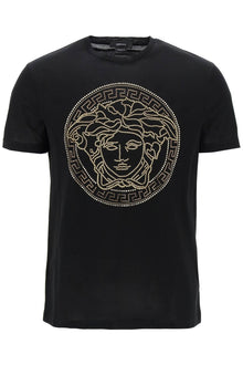  Versace medusa-studded taylor fit t-shirt
