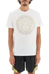 Versace medusa-studded taylor fit t-shirt