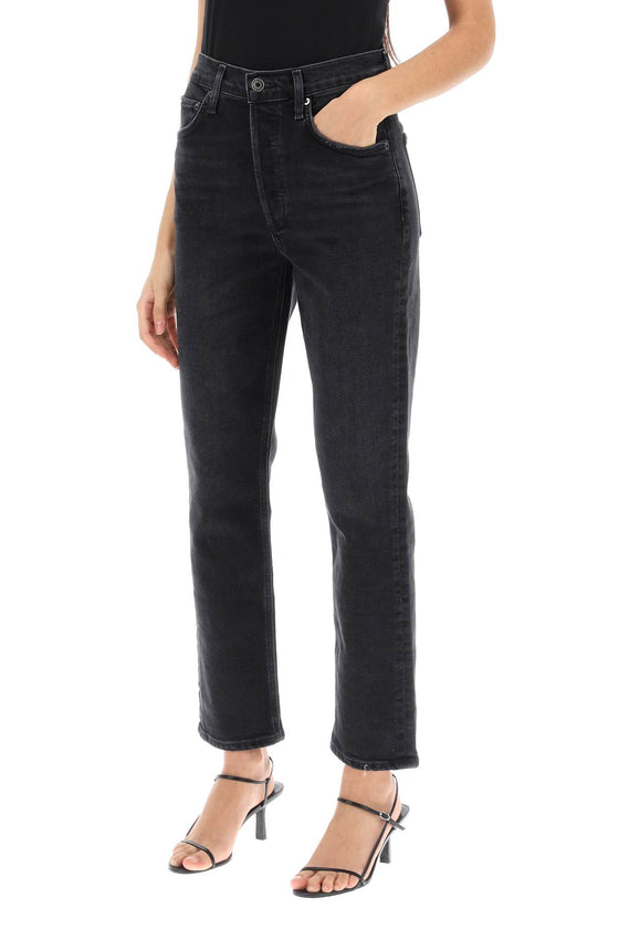 Agolde riley high-waisted jeans