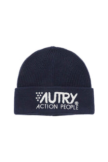  Autry beanie hat with embroidered logo
