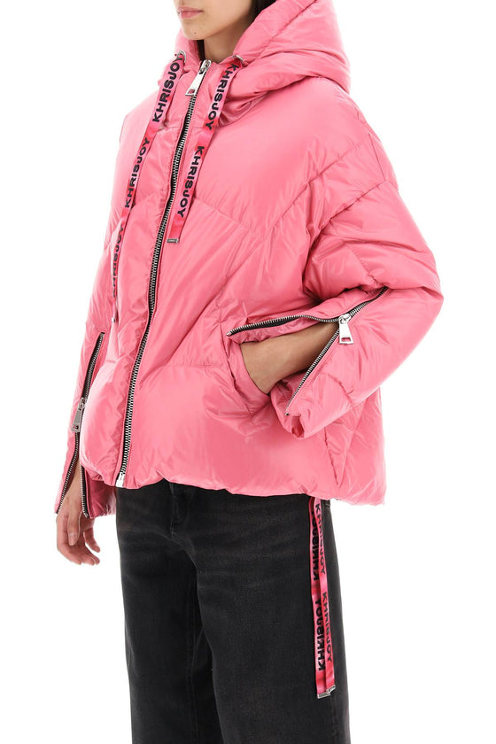 Khrisjoy khris iconic shiny puffer jacket