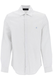  Amiri striped shirt with embroidered ma