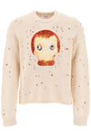 Acne studios "studded pullover with animation