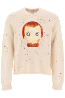  Acne studios "studded pullover with animation
