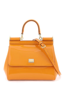  Dolce & gabbana patent leather 'sicily' handbag
