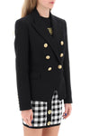 Balmain fitted double-breasted jacket