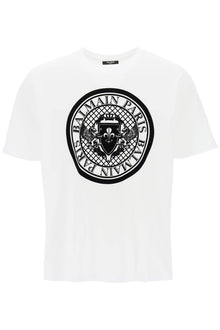  Balmain logo medallion t-shirt
