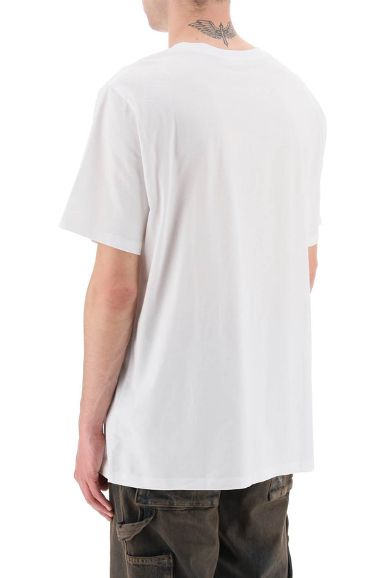 Balmain t-shirt with 'balmain 70's' retro print