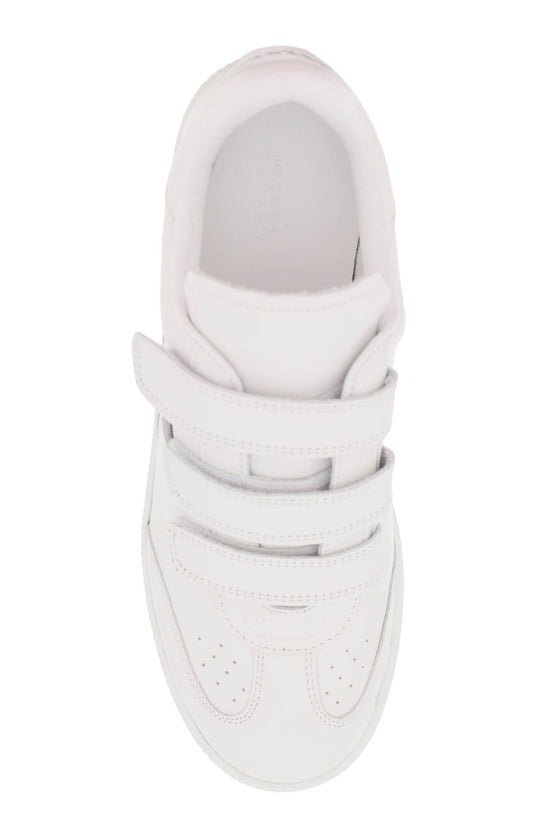 Isabel marant beth leather sneakers