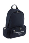 Dolce & gabbana nylon backpack with logo