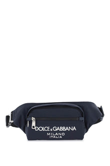  Dolce & gabbana nylon beltpack bag with logo