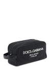 Dolce & gabbana rubberized logo beauty case