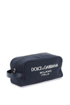 Dolce & gabbana rubberized logo beauty case