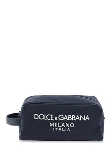  Dolce & gabbana rubberized logo beauty case