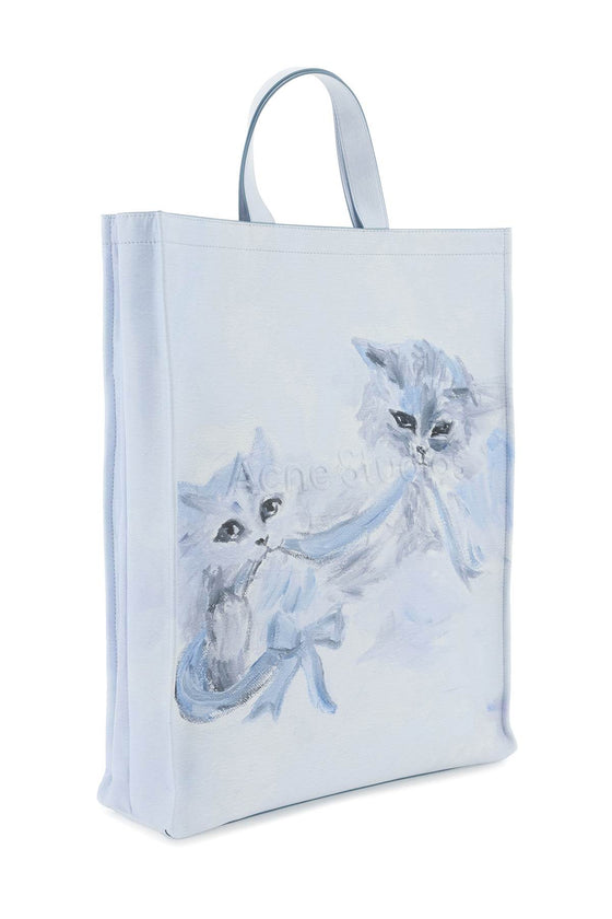 Acne studios tote bag with print