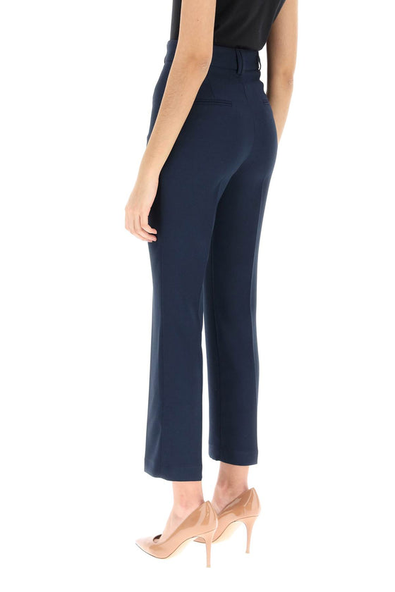 Hebe studio 'loulou' cady trousers