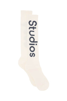  Acne studios long sport socks with logo