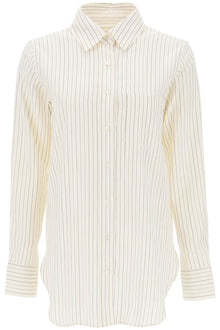  Closed striped cotton-wool shirt