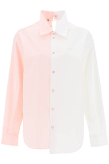  Marni asymmetrical two-tone shirt