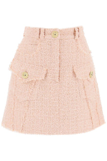  Balmain mini skirt in tweed