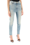 Balmain high-waisted slim jeans