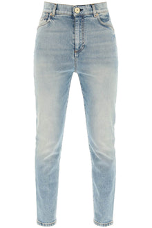  Balmain high-waisted slim jeans