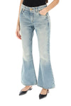 Balmain western-style crop bootcut jeans