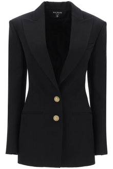  Balmain fitted single-breasted blazer