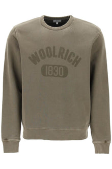  Woolrich "round neck sweatshirt with faded logo