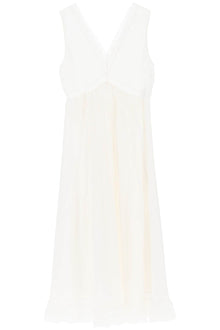  See by chloe cotton voile maxi dress