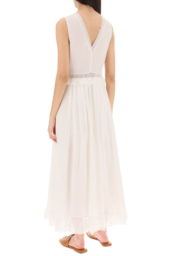 See by chloe cotton voile maxi dress