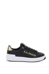 Balmain leather b-court sneakers