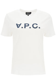  A.p.c. vpc logo flock t-shirt
