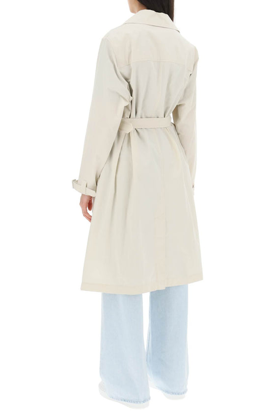 A.p.c. 'irene' double-breasted trench coat