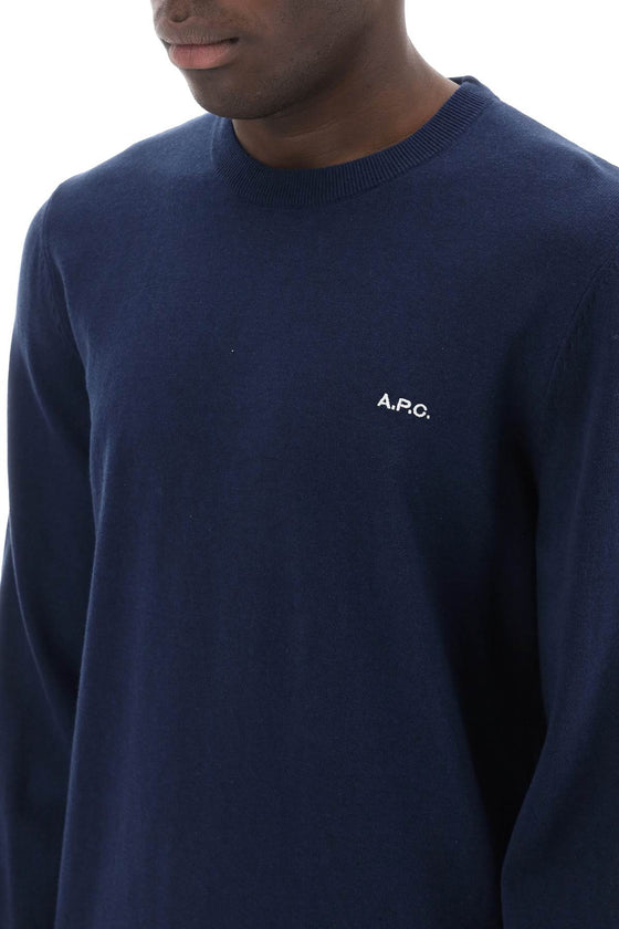 A.p.c. cotton crewneck pullover sweater by may