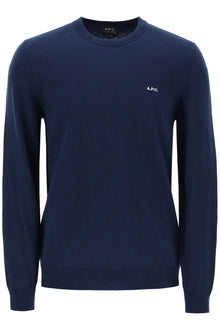  A.p.c. cotton crewneck pullover sweater by may
