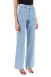 A.p.c. 'seaside' jeans with wide leg