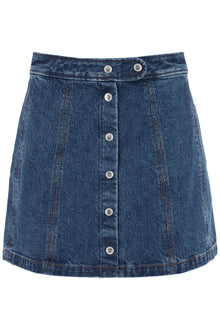  A.p.c. poppy denim mini skirt