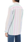 A.p.c. sela striped oxford shirt
