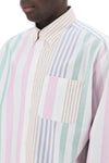 A.p.c. mateo striped oxford shirt