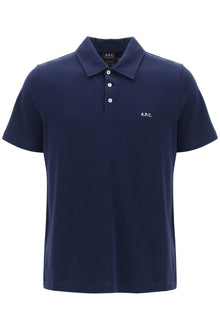  A.p.c. austin polo shirt with logo embroidery
