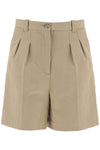 A.p.c. cotton and linen nola shorts for