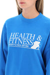 Sporty rich fitness motion crew-neck sweatshirt